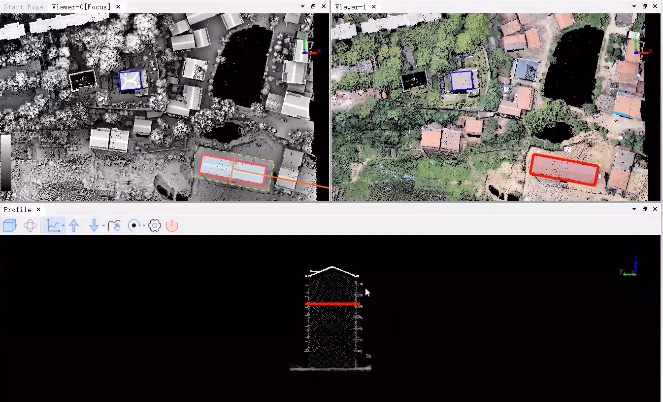 lidar 360 lidar point cloud processing software - town planning