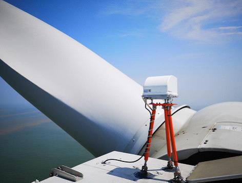 molas nl nacelle wind lidar for offshore wind turbine power performance test