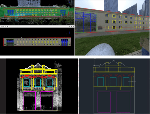 building Fascade Survey lidar hd mapping