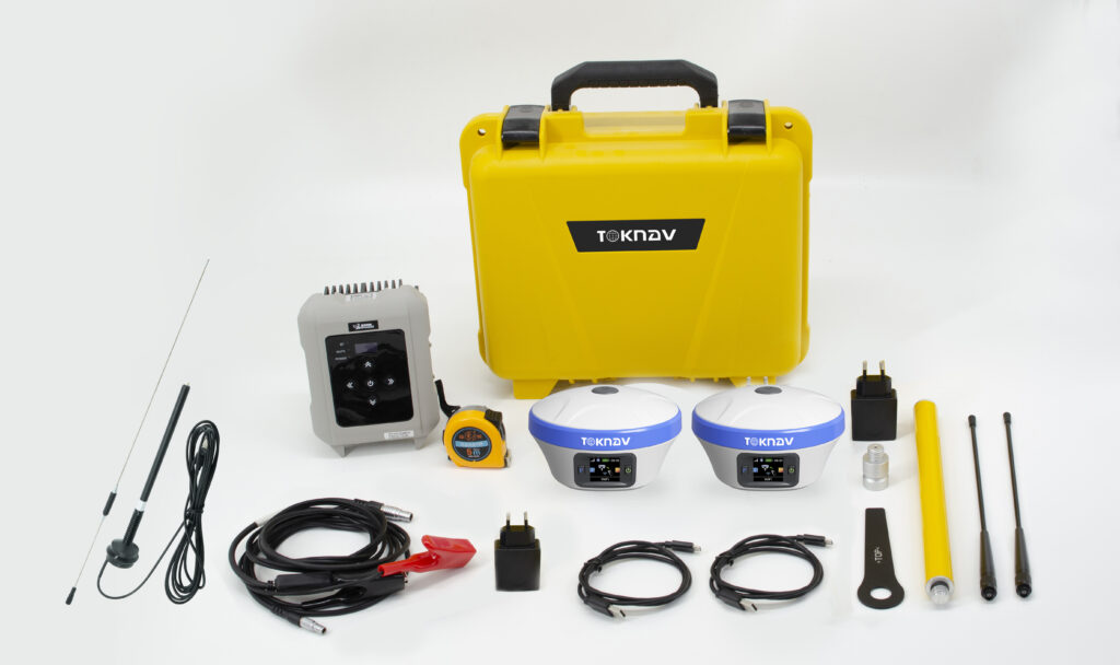 t20 pro GNSS receiver, rtk rover and base station kit