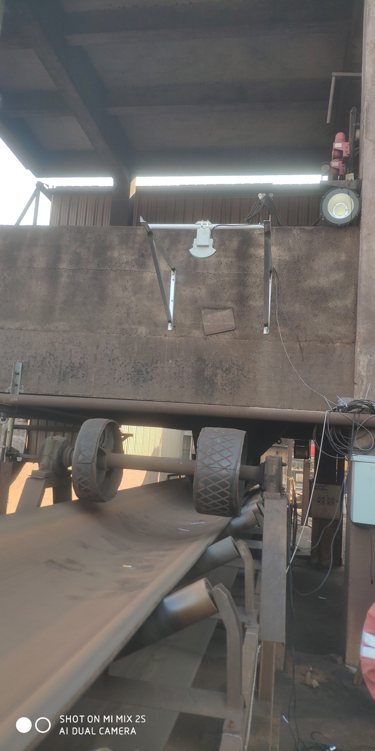 lidar conveyor belt flow monitoring