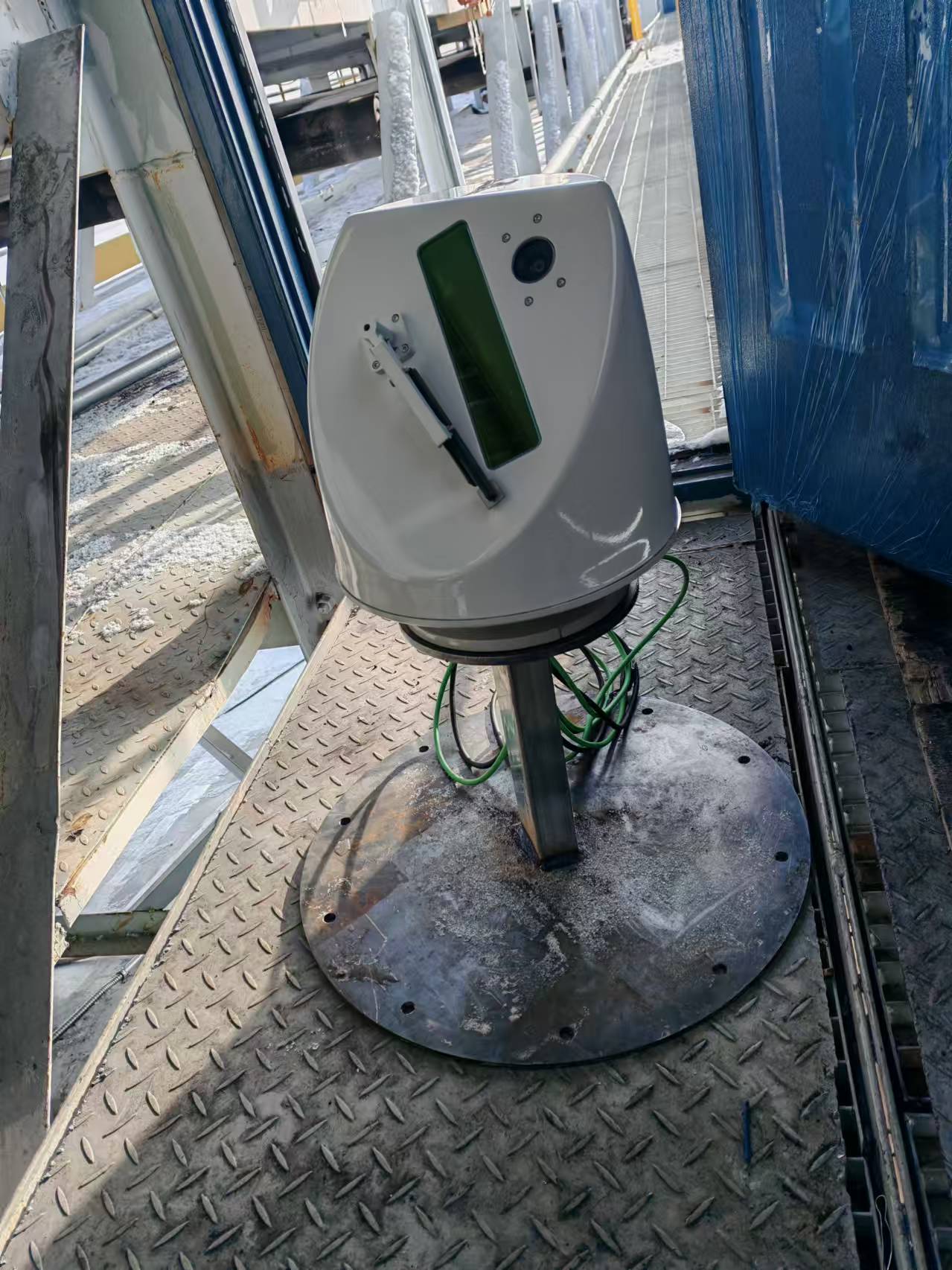 LiDAR sensor for silo volume monitoring