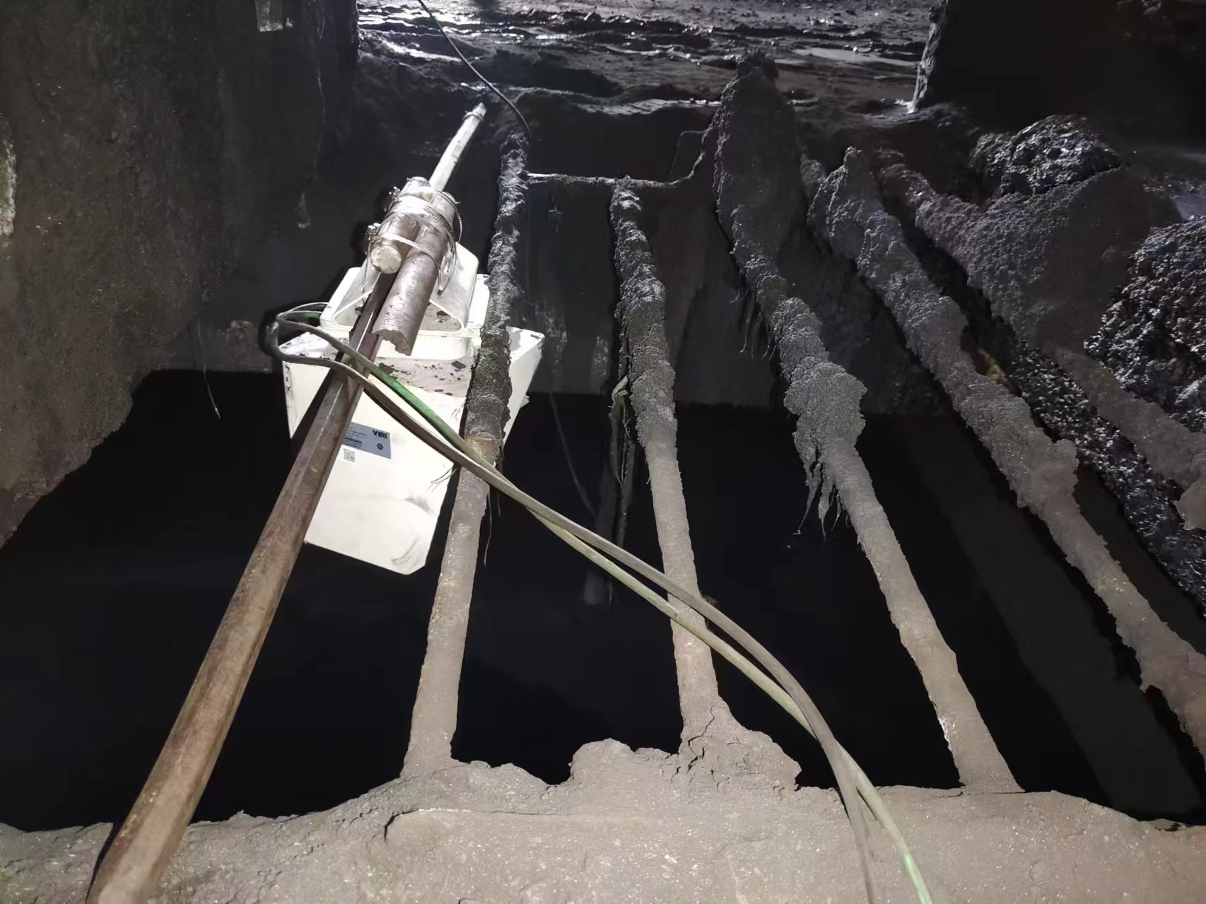 LiDAR sensor site installation photo