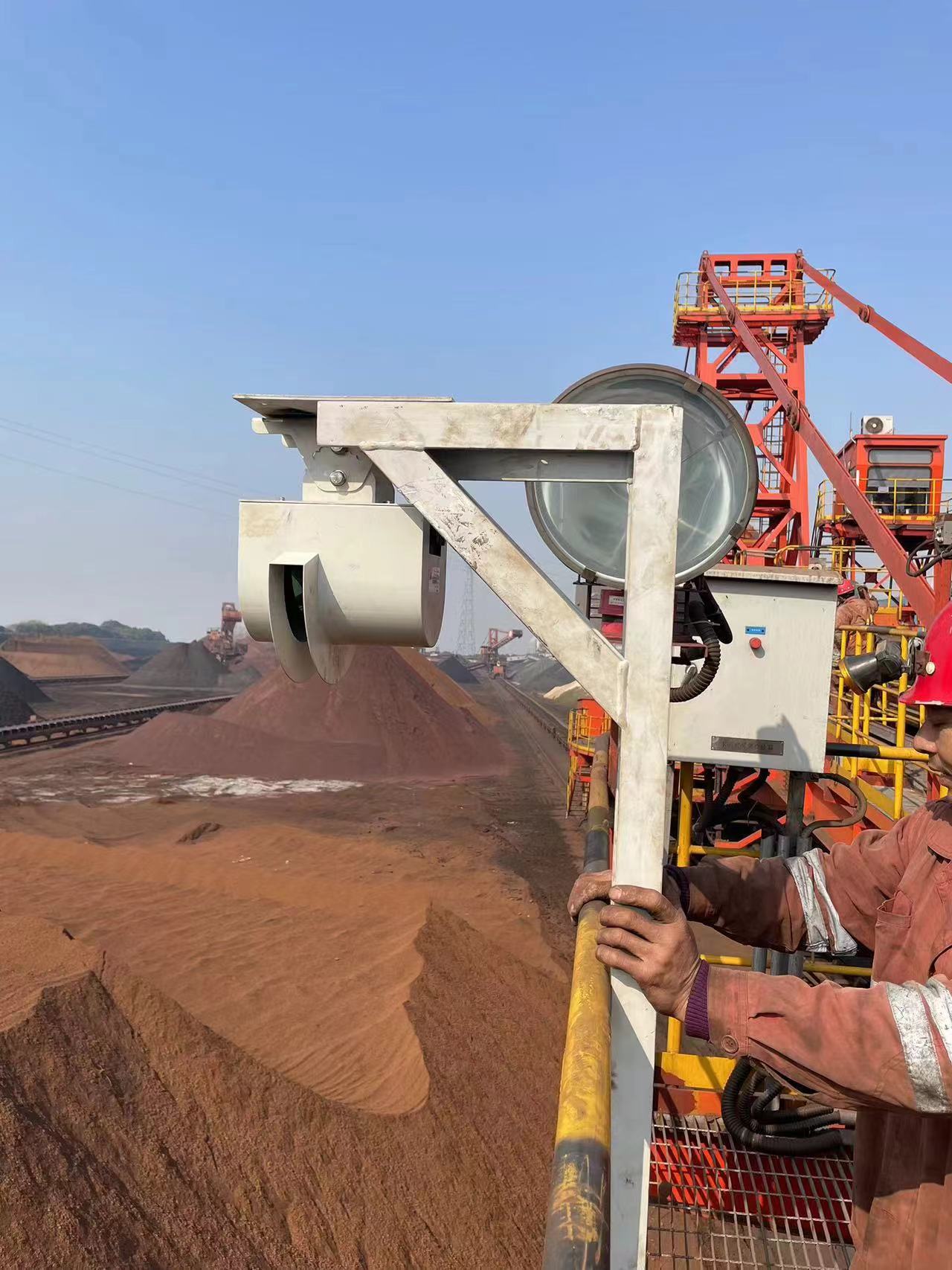 LiDAR Installed On the Machine