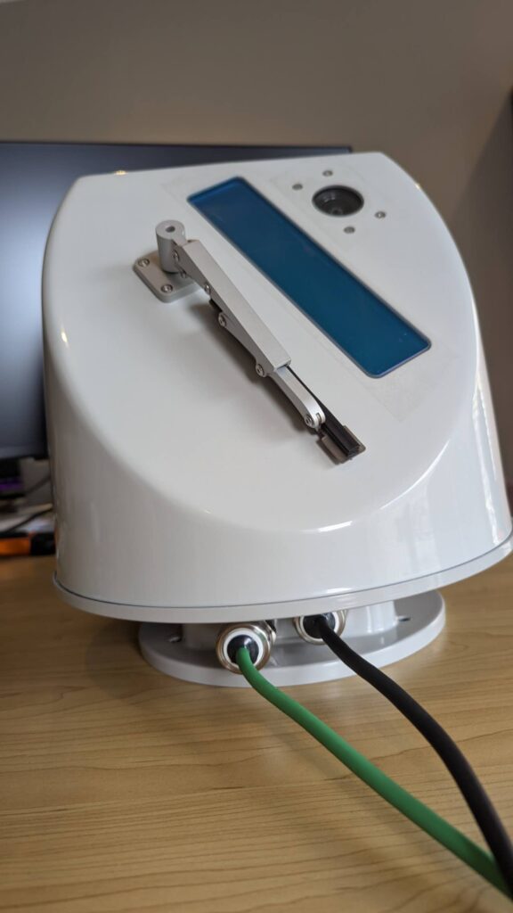 stockpile volume monitoring lidar unit