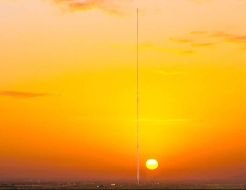 Met-mast wind monitoring wind sensor