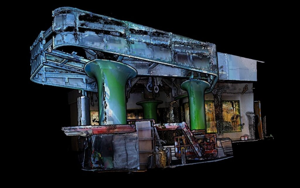 Clad frame as-built survey