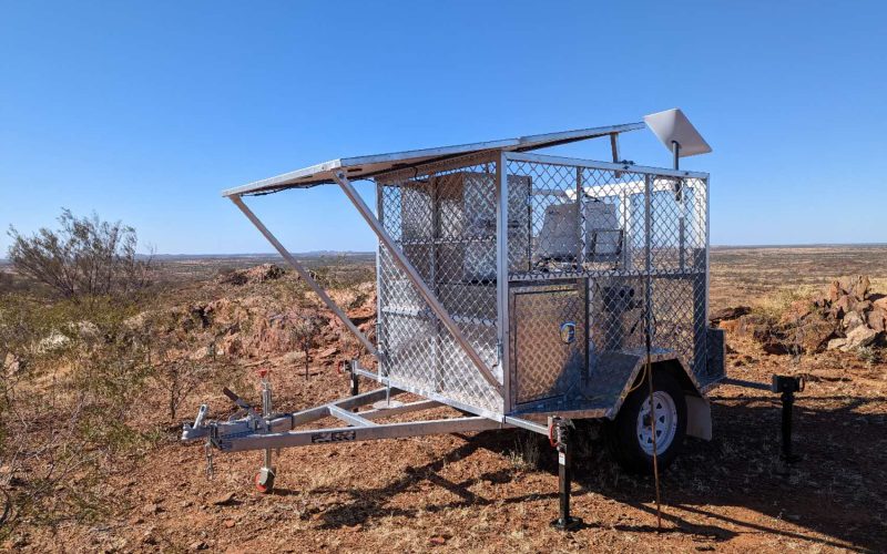 LDT300 Lidar Trailer Deployed LDT300 Lidar Trailer Deployed